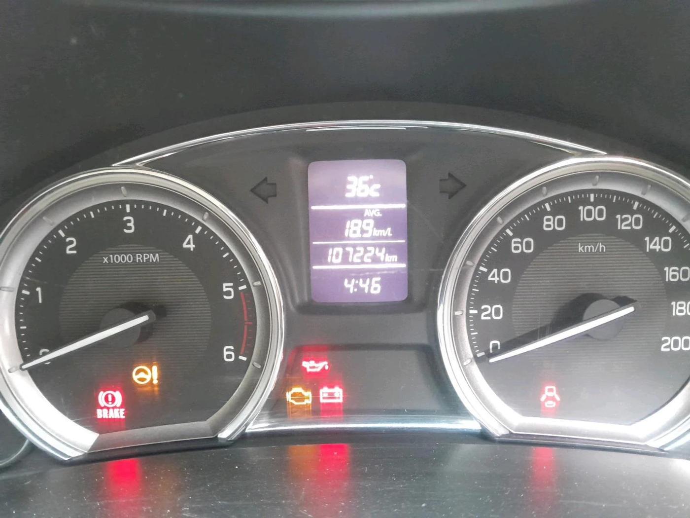 2014 Maruti Ciaz VDI, Diesel, Manual, 1,07,224 km, interior