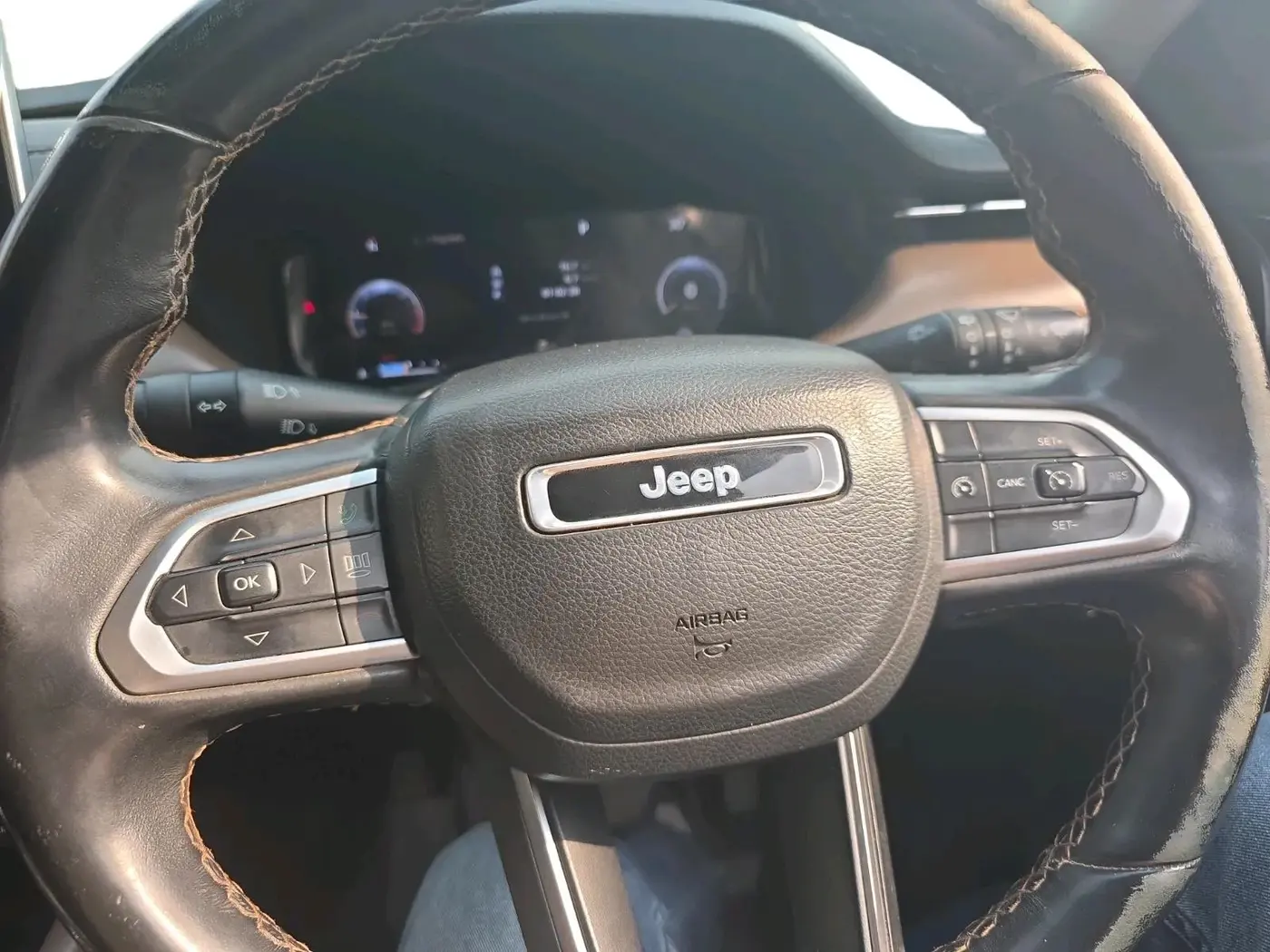 2023 Jeep MERIDIAN LIMITED (O) 4X2 AT, Diesel, Automatic, 86,819 km, interior