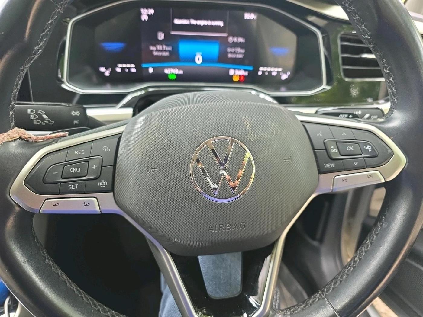 2024 Volkswagen VIRTUS TOPLINE TSI 1.0 AT, Petrol, Automatic, 42,743 km, interior