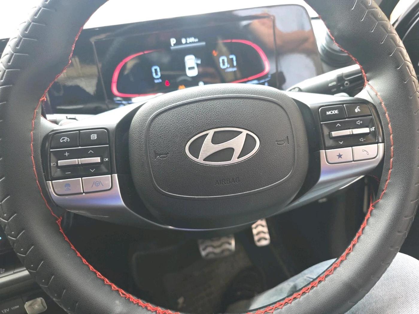 2023 Hyundai Verna SX (O) 1.5 TURBO PETROL DCT, Petrol, Automatic, 36,212 km, interior