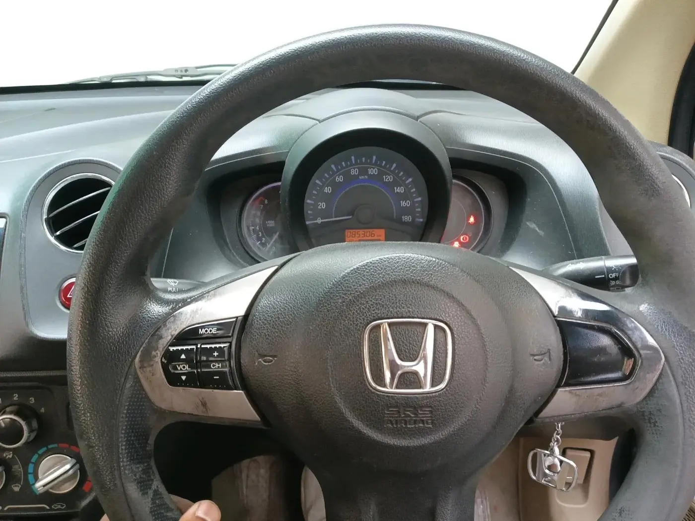2015 Honda Amaze 1.2L I-VTEC VX, Petrol, Manual, 85,306 km, interior