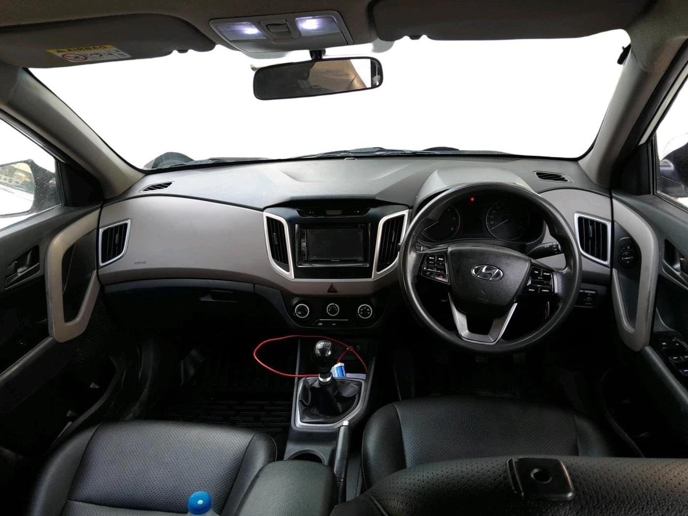 2017 Hyundai Creta E PLUS 1.4 DIESEL, Diesel, Manual, 1,09,575 km, interior