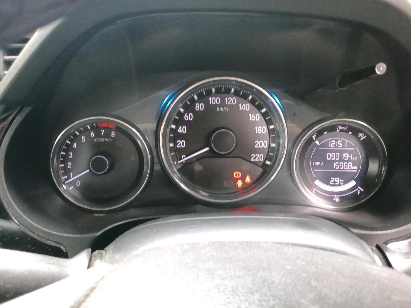 2017 Honda City 1.5L I-VTEC SV, Petrol, Manual, 93,194 km, interior