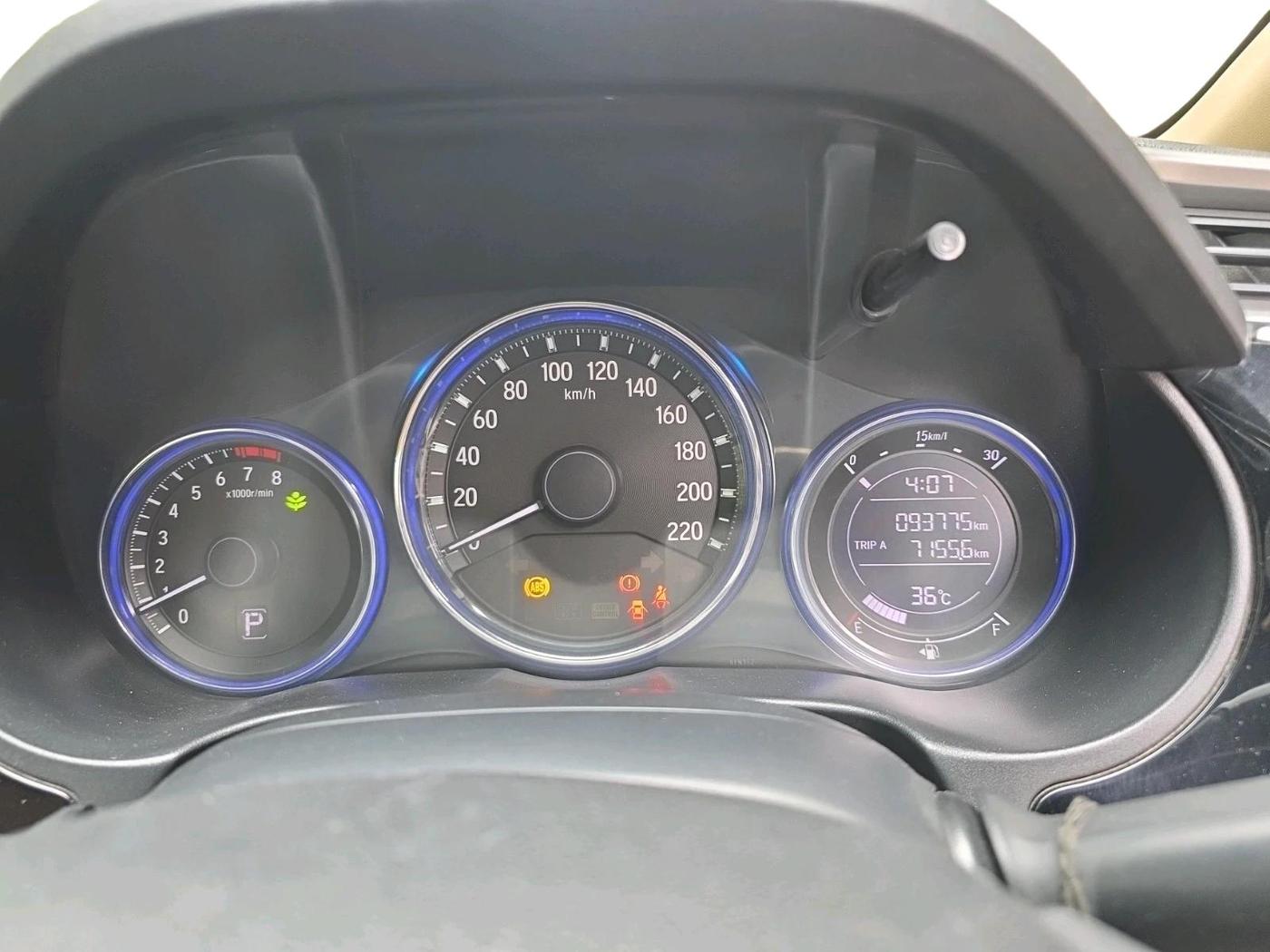 2014 Honda City 1.5L I-VTEC SV CVT, Petrol, Automatic, 93,775 km, interior