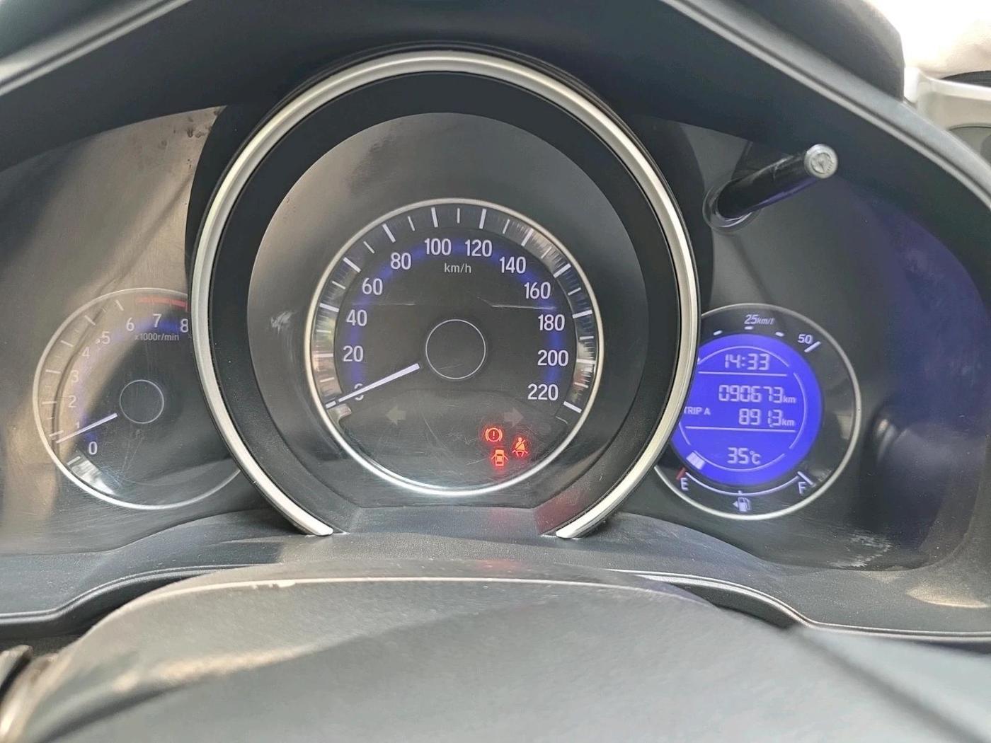 2020 Honda WR-V 1.2L I-VTEC SV MT, Petrol, Manual, 90,673 km, interior