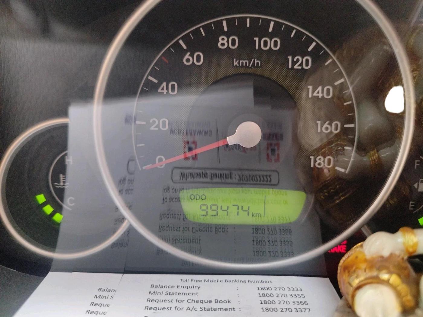 2013 Hyundai Eon MAGNA +, Petrol, Manual, 99,474 km, interior