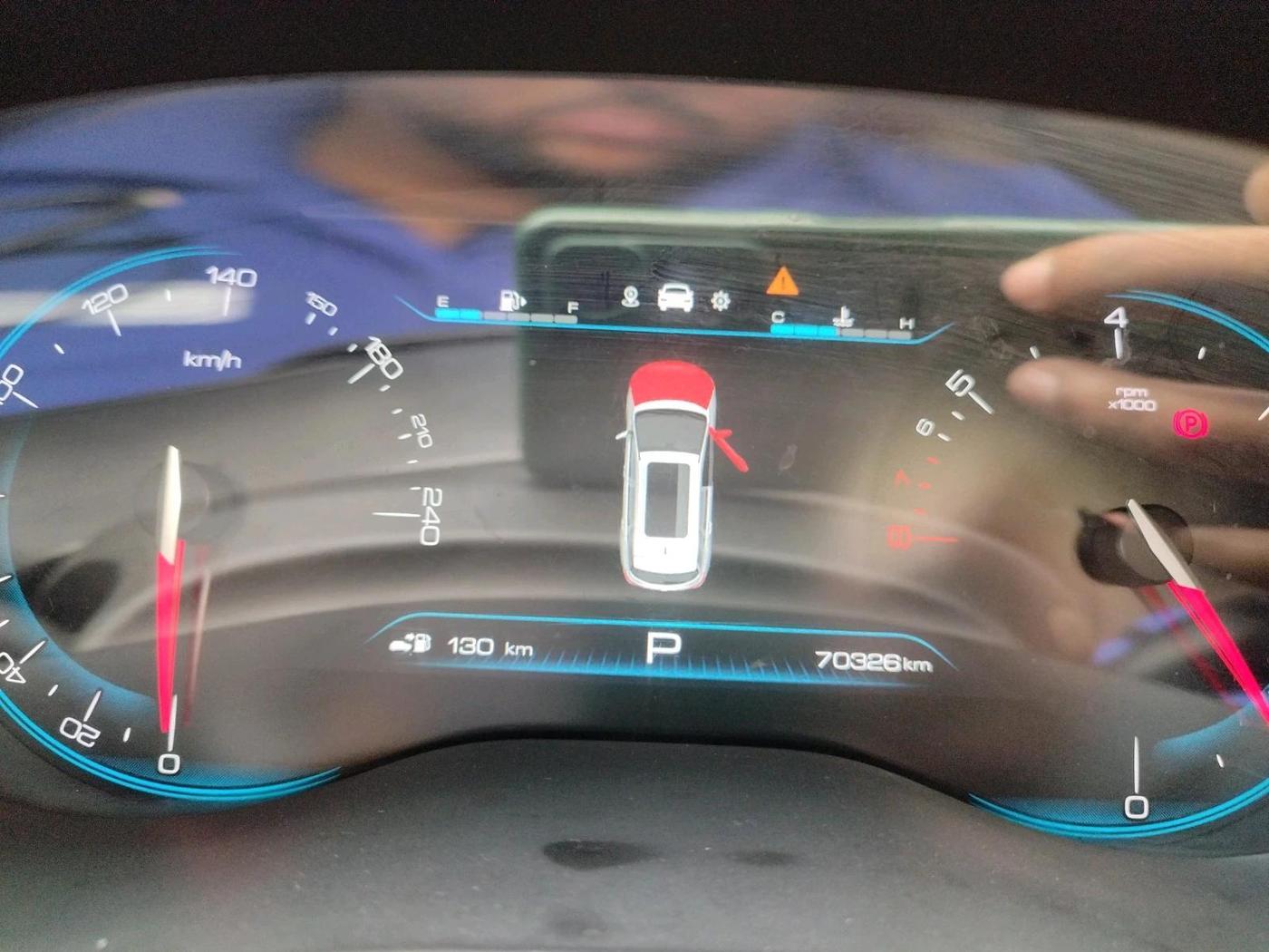 2021 MG HECTOR PLUS SHARP 1.5 PETROL TURBO CVT 6-STR, Petrol, Automatic, 70,326 km, interior