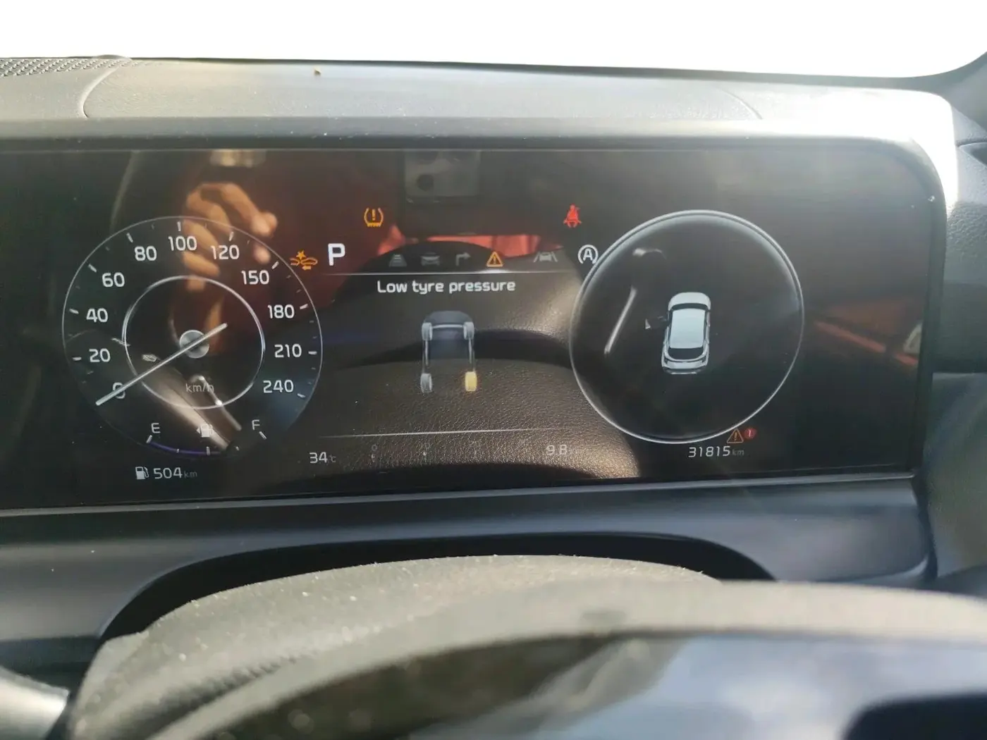 2023 KIA SELTOS  GTX PLUS 1.5 DIESEL AT, Diesel, Automatic, 31,815 km, interior