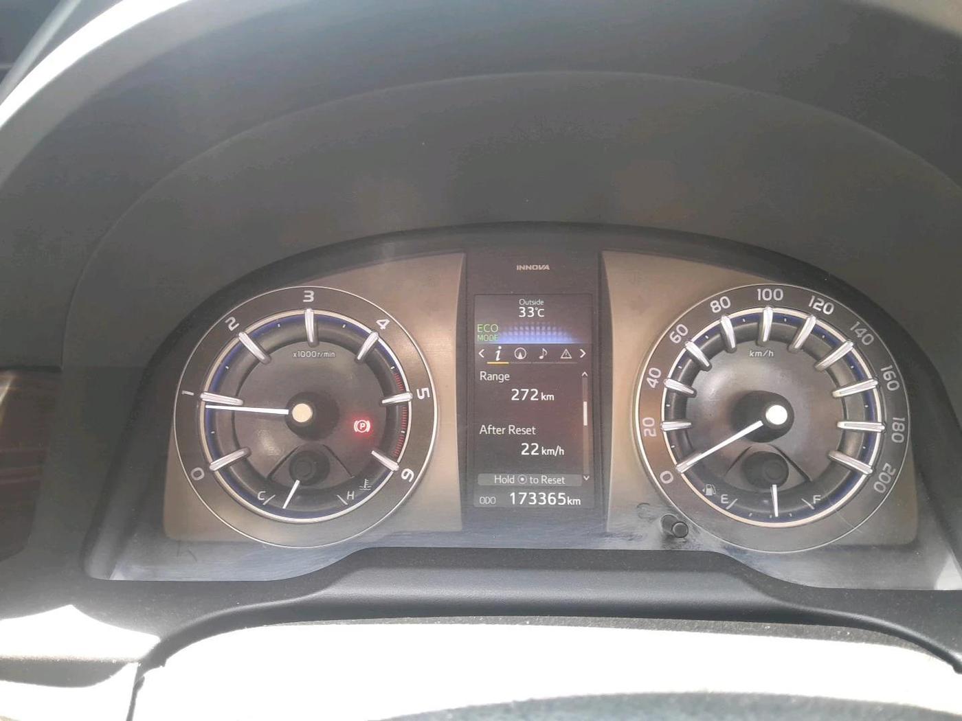 2018 Toyota Innova Crysta 2.4 VX 7 STR, Diesel, Manual, 1,73,365 km, interior