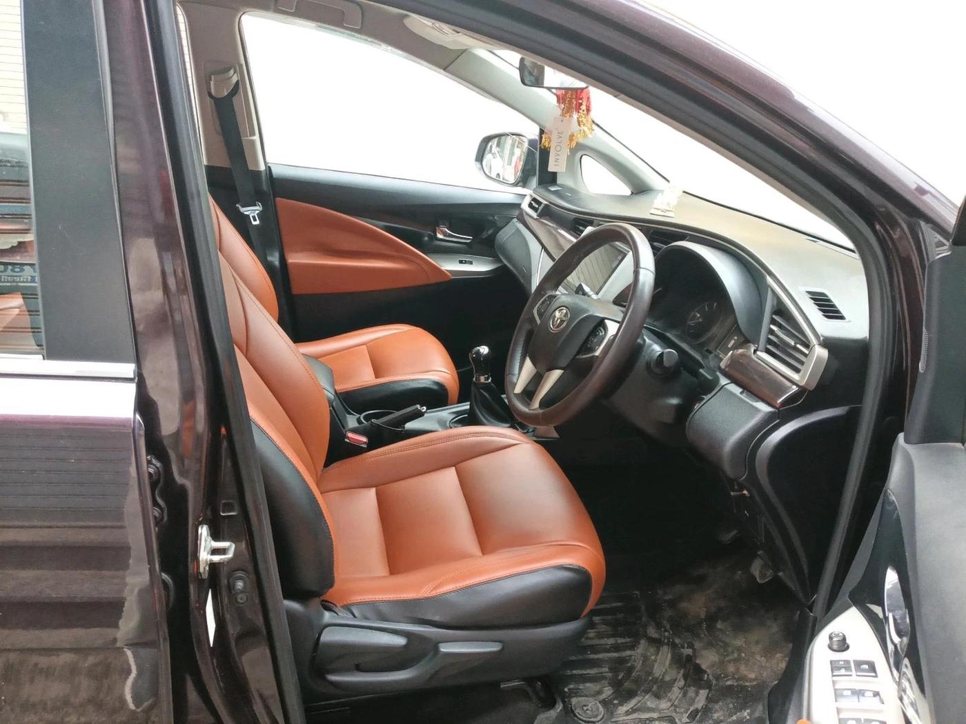 2017 Toyota Innova Crysta 2.4 VX 7 STR, Diesel, Manual, 88,545 km, interior