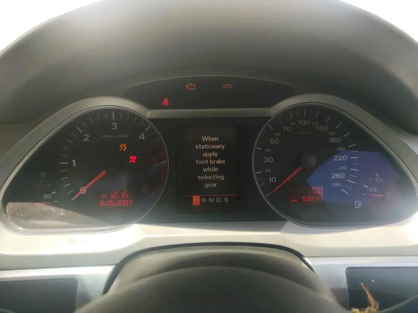 2008 Audi A6 2.7 TDI, Diesel, Automatic, 1,23,456 km, interior