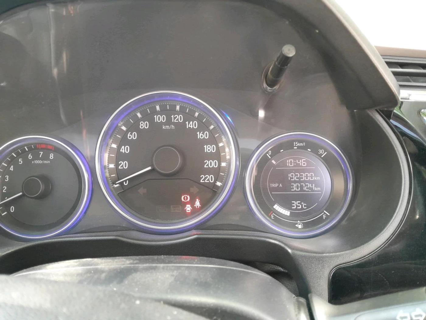 2016 Honda City 1.5L I-VTEC VX, Petrol, Manual, 1,92,300 km, interior
