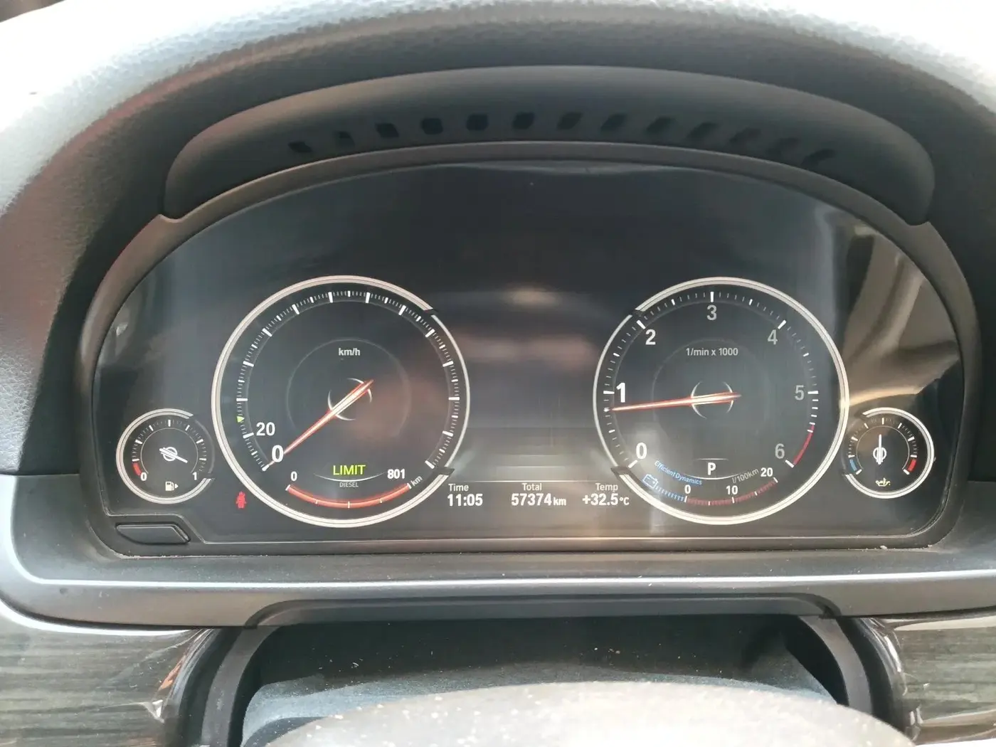 2016 BMW 5 Series 520 D SPORTSLINE, Diesel, Automatic, 57,374 km, interior