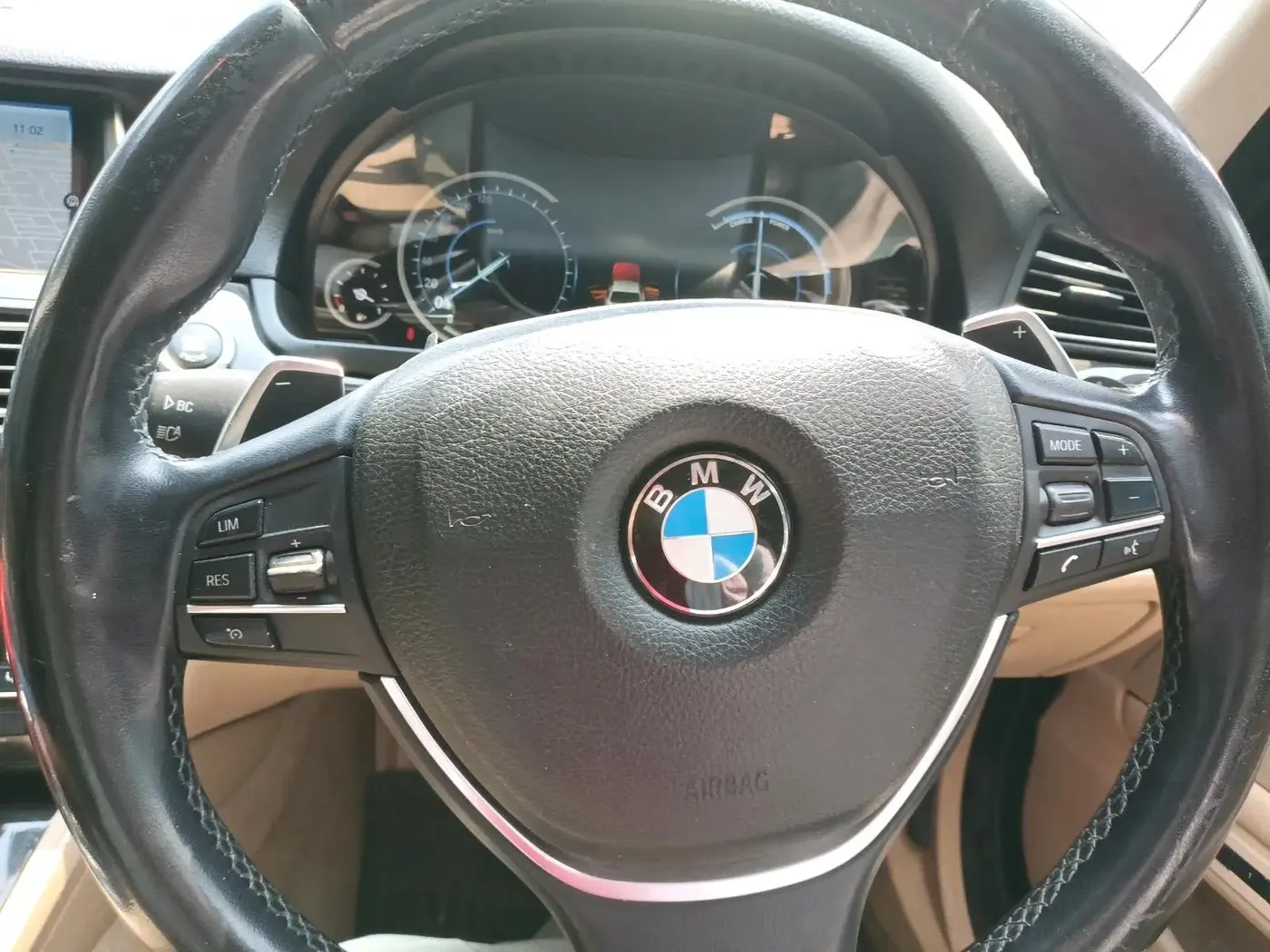 2016 BMW 5 Series 520 D SPORTSLINE, Diesel, Automatic, 57,374 km, interior
