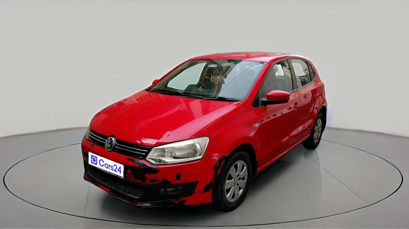 2012 Volkswagen Polo TRENDLINE 1.2L DIESEL, Diesel, Manual, 1,39,677 km, exterior