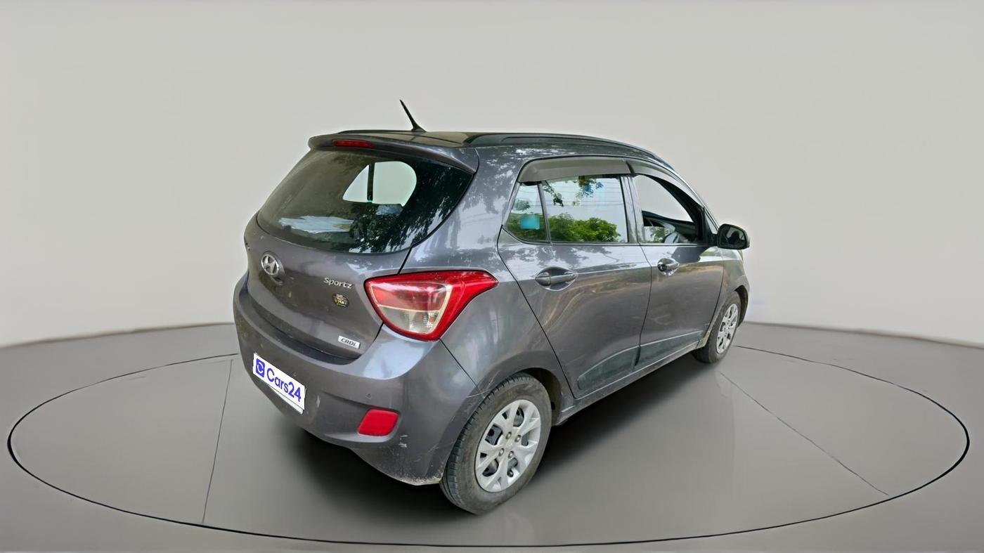 2015 Hyundai Grand i10 SPORTZ 1.1 CRDI, Diesel, Manual, 1,11,127 km, exterior