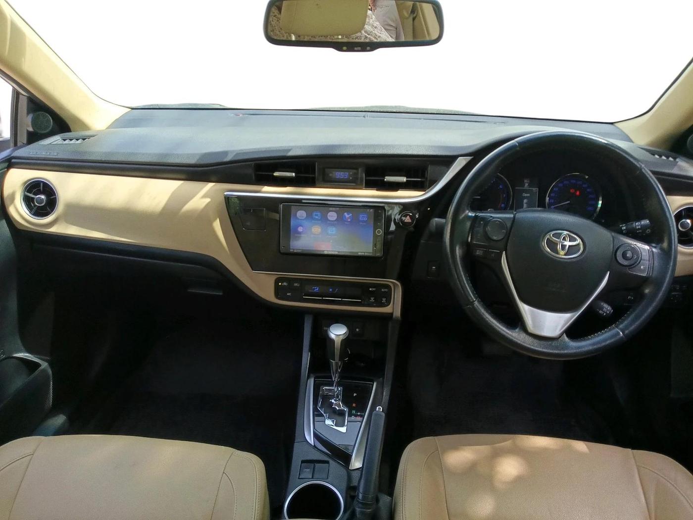 2017 Toyota Corolla Altis VL CVT PETROL, Petrol, Automatic, 96,584 km, interior