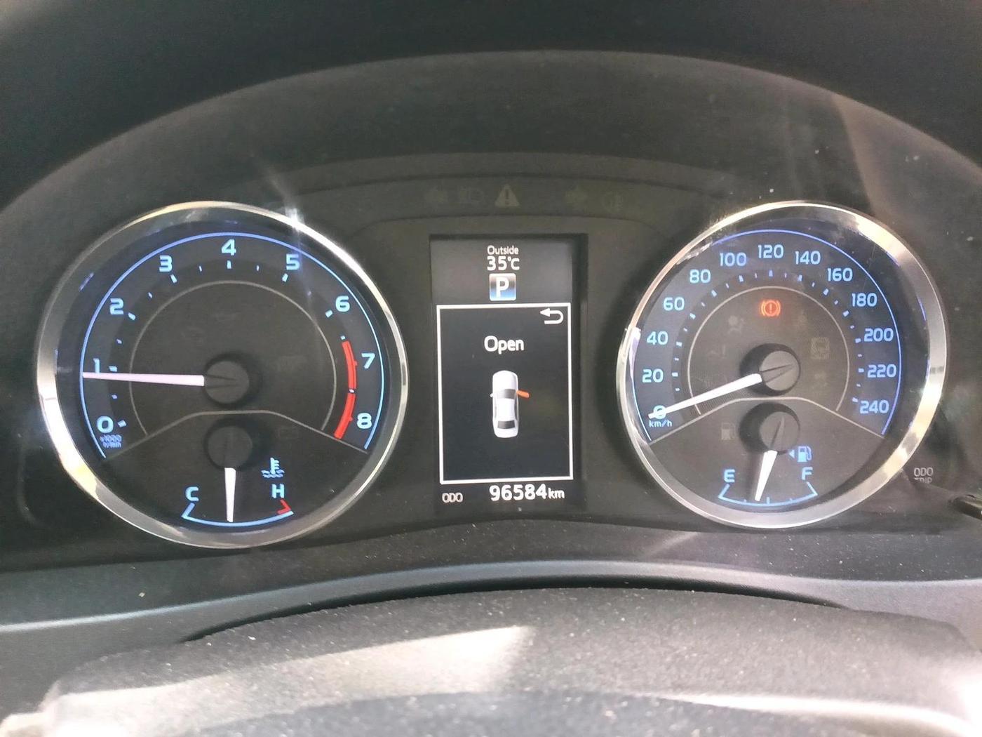 2017 Toyota Corolla Altis VL CVT PETROL, Petrol, Automatic, 96,584 km, interior
