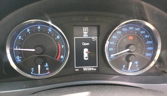 2017 Toyota Corolla Altis VL CVT PETROL, Petrol, Automatic, 96,584 km, interior
