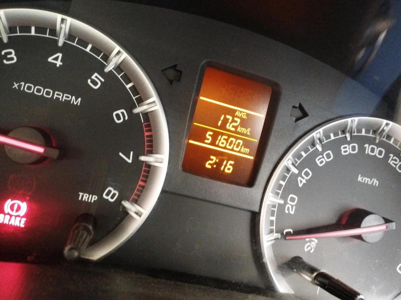 2014 Maruti Swift Dzire VXI, Petrol, Manual, 51,600 km, interior