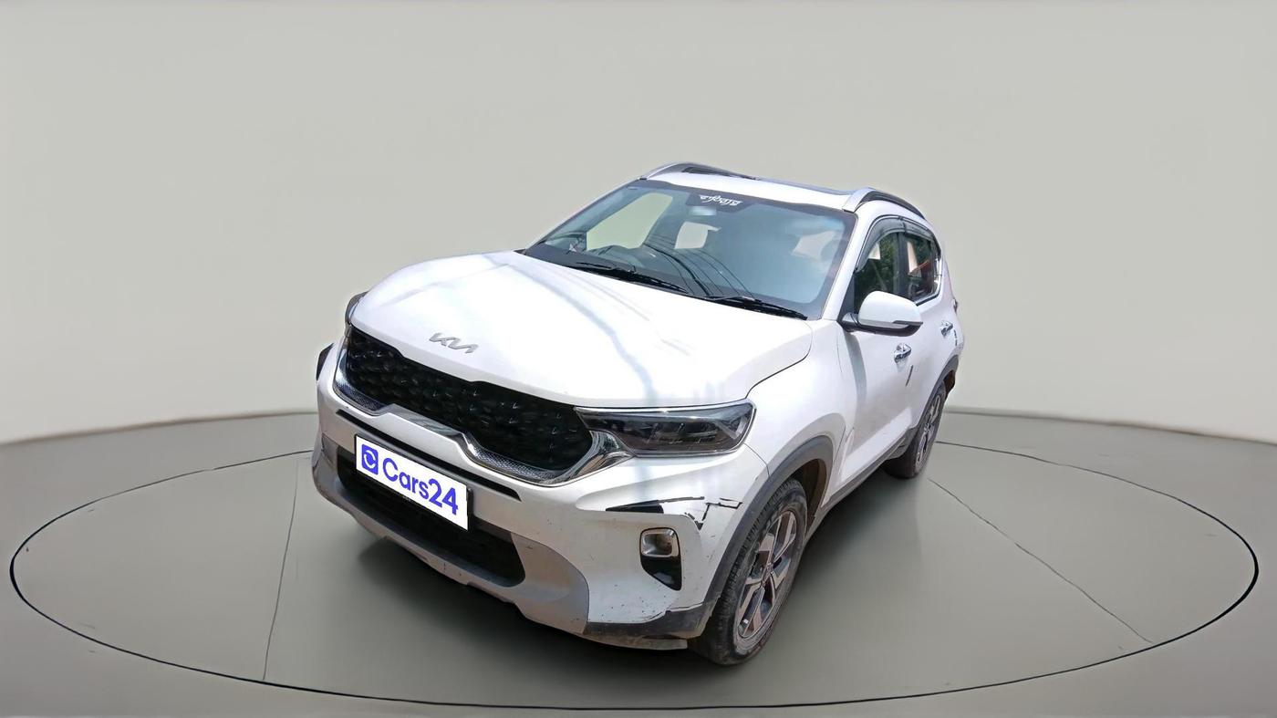 2023 KIA SONET HTX 1.0 TURBO PETROL IMT, Petrol, Manual, 46,755 km, exterior