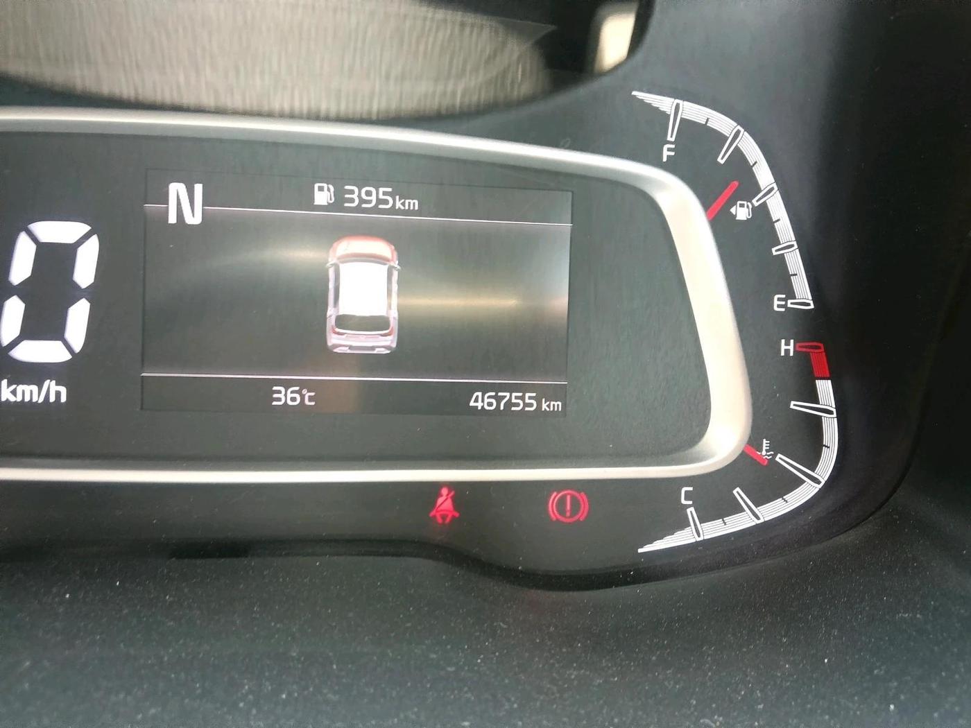 2023 KIA SONET HTX 1.0 TURBO PETROL IMT, Petrol, Manual, 46,755 km, interior
