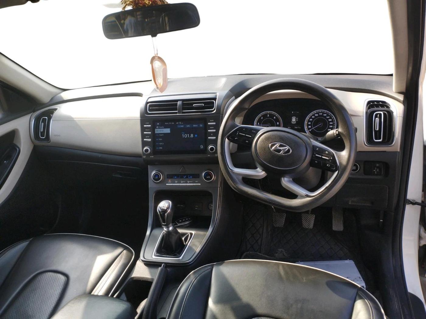 2021 Hyundai Creta S 1.5 DIESEL, Diesel, Manual, 76,617 km, interior