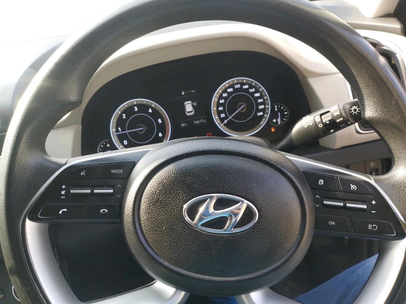 2021 Hyundai Creta S 1.5 DIESEL, Diesel, Manual, 76,617 km, interior