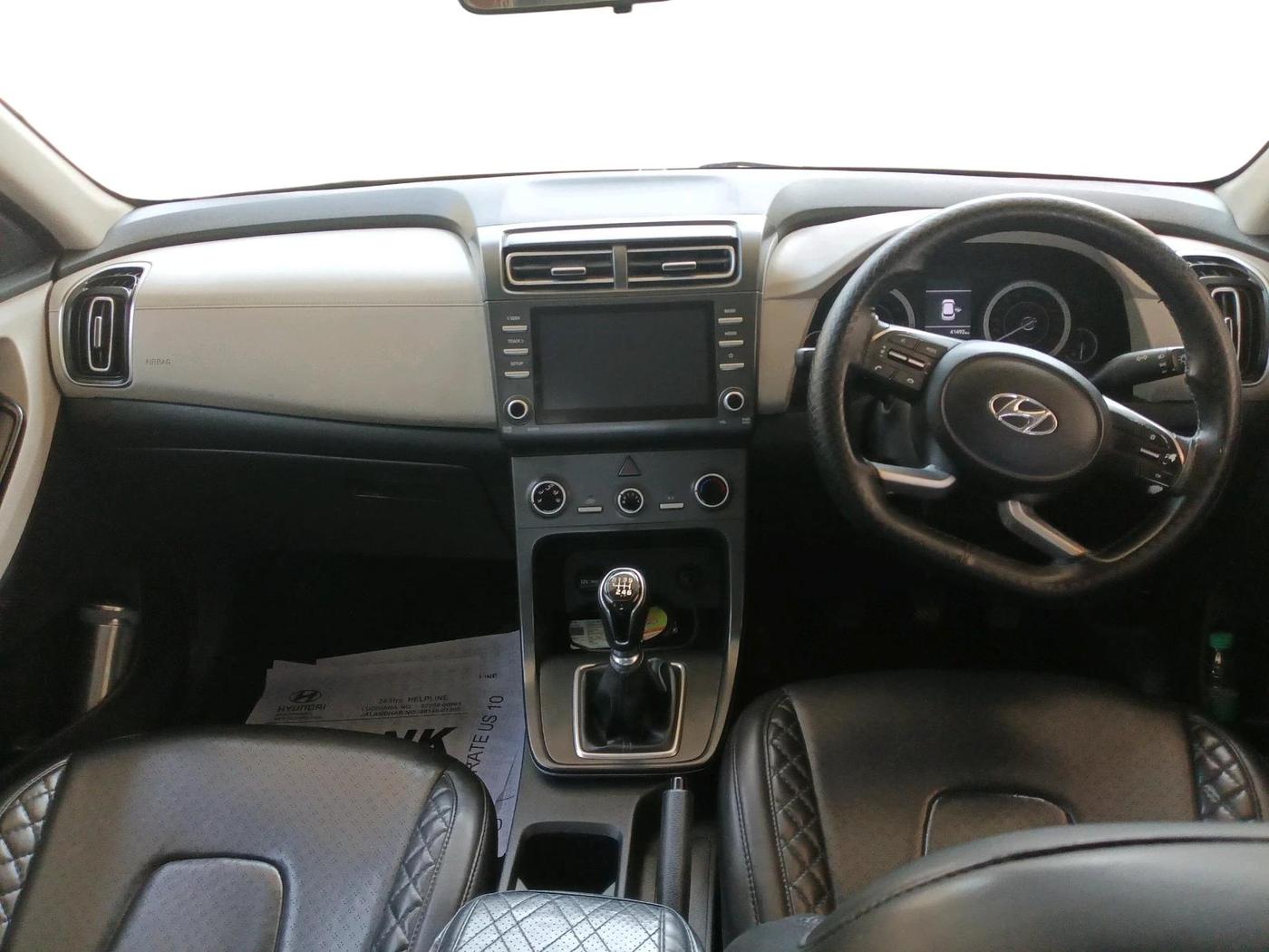 2022 Hyundai Creta EX 1.5 PETROL, Petrol, Manual, 41,492 km, interior