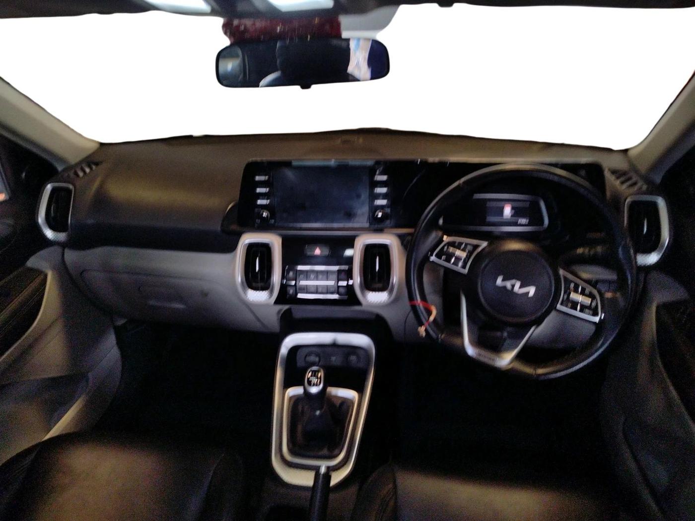 2023 KIA SONET HTX 1.5D IMT, Diesel, Manual, 27,356 km, interior