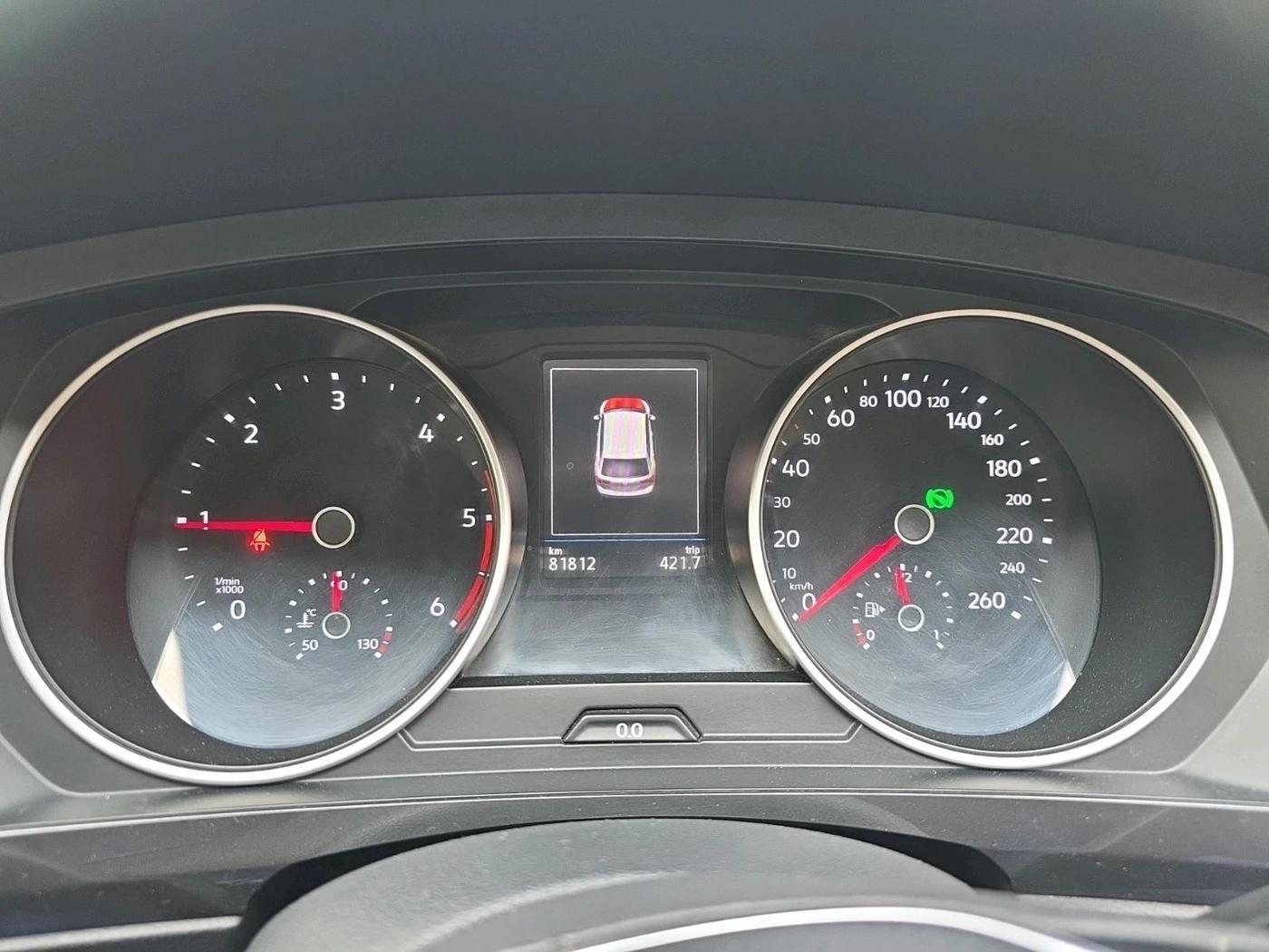 2019 Volkswagen TIGUAN COMFORTLINE TDI AT, Diesel, Automatic, 81,812 km, interior