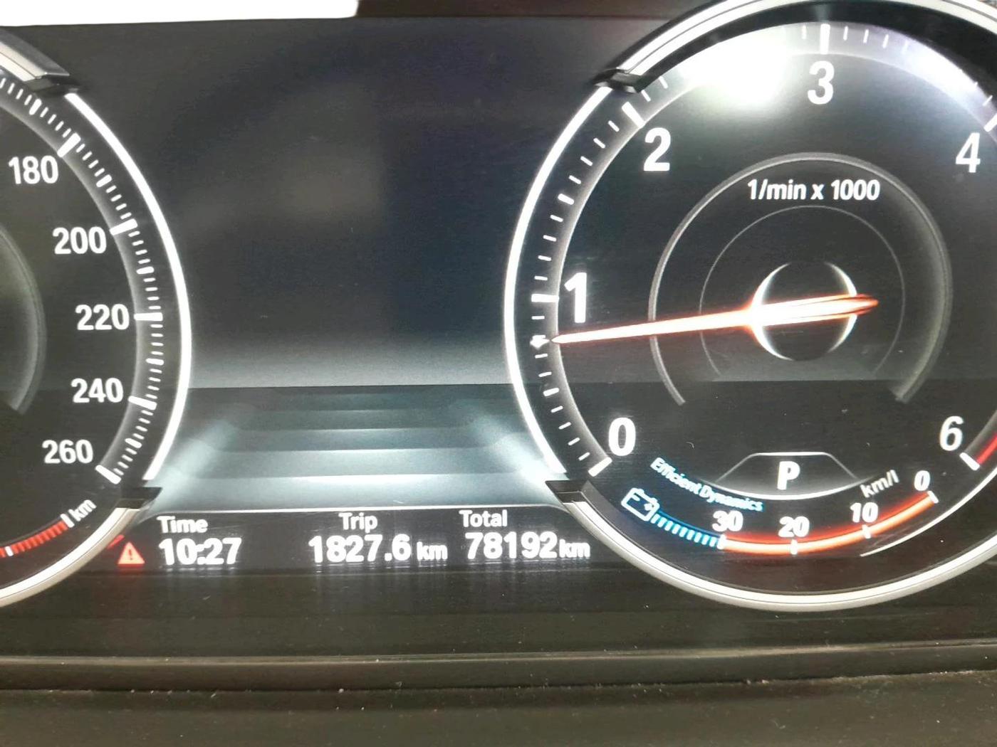 2016 BMW 5 Series 520D LUXURY LINE, Diesel, Automatic, 78,192 km, interior