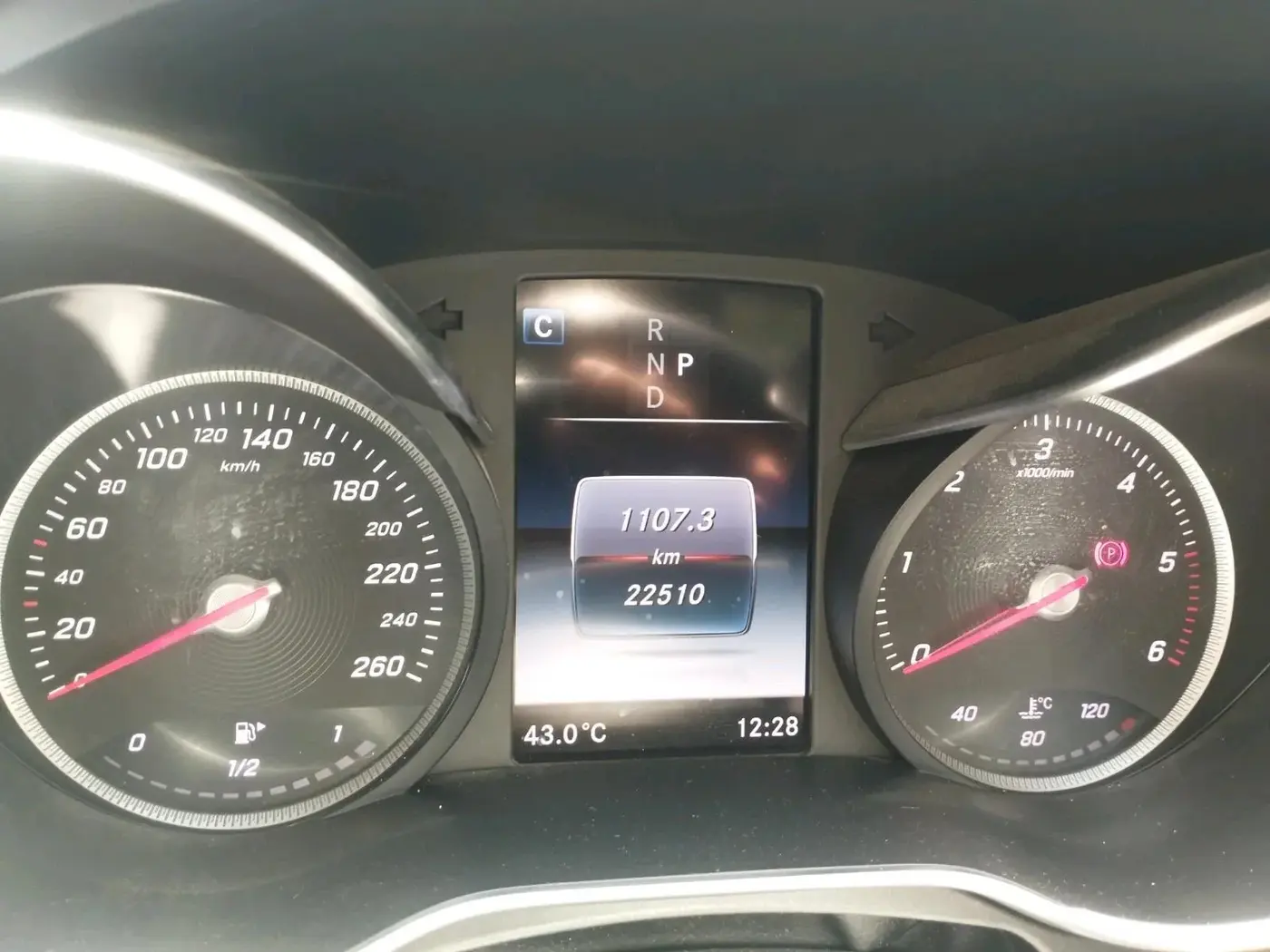 2018 Mercedes Benz C Class 220d, Diesel, Automatic, 22,510 km, interior