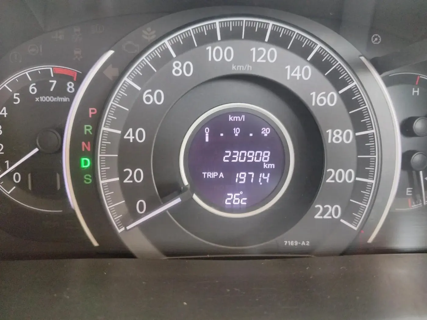 2015 Honda CRV 2.4L 2WD AT, Petrol, Automatic, 2,30,908 km, interior