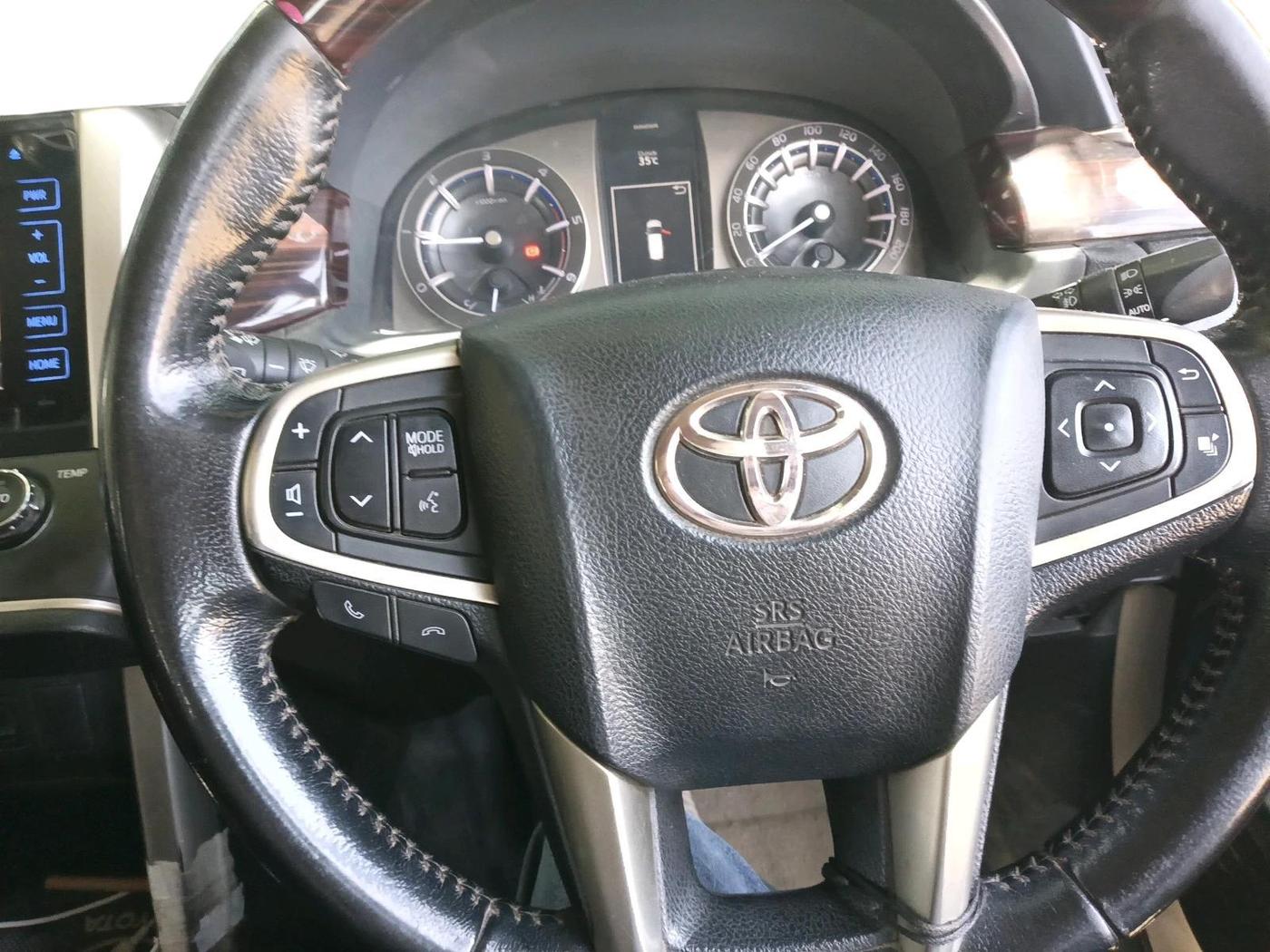 2018 Toyota Innova Crysta 2.4 VX 8 STR, Diesel, Manual, 96,470 km, interior