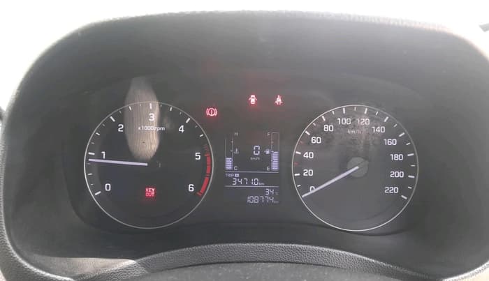 2019 Hyundai Creta SX 1.6 DIESEL, Diesel, Manual, 1,08,774 km, interior