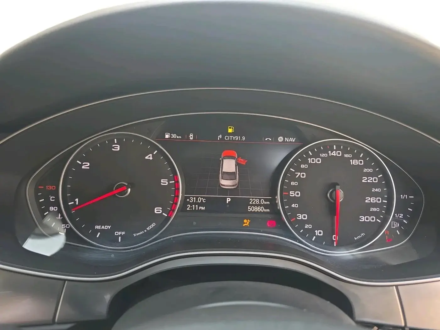 2015 Audi A6 35 TDI S LINE, Diesel, Automatic, 50,865 km, interior