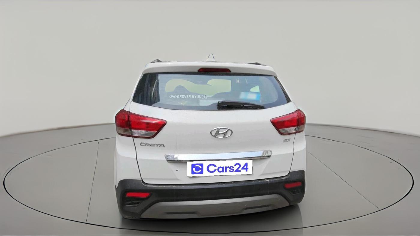 2018 Hyundai Creta SX AT 1.6 DIESEL, Diesel, Automatic, 1,07,290 km, exterior