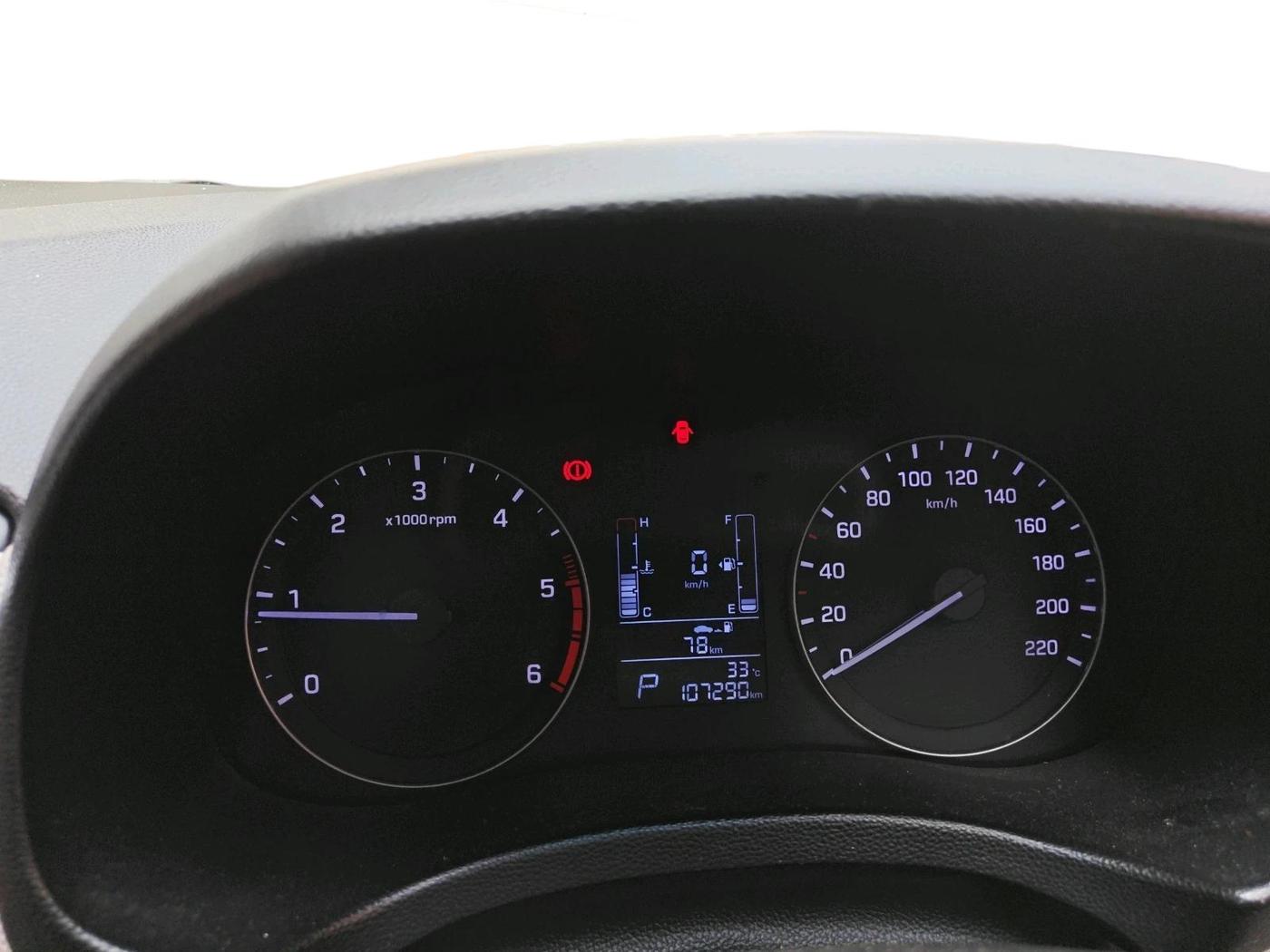 2018 Hyundai Creta SX AT 1.6 DIESEL, Diesel, Automatic, 1,07,290 km, interior