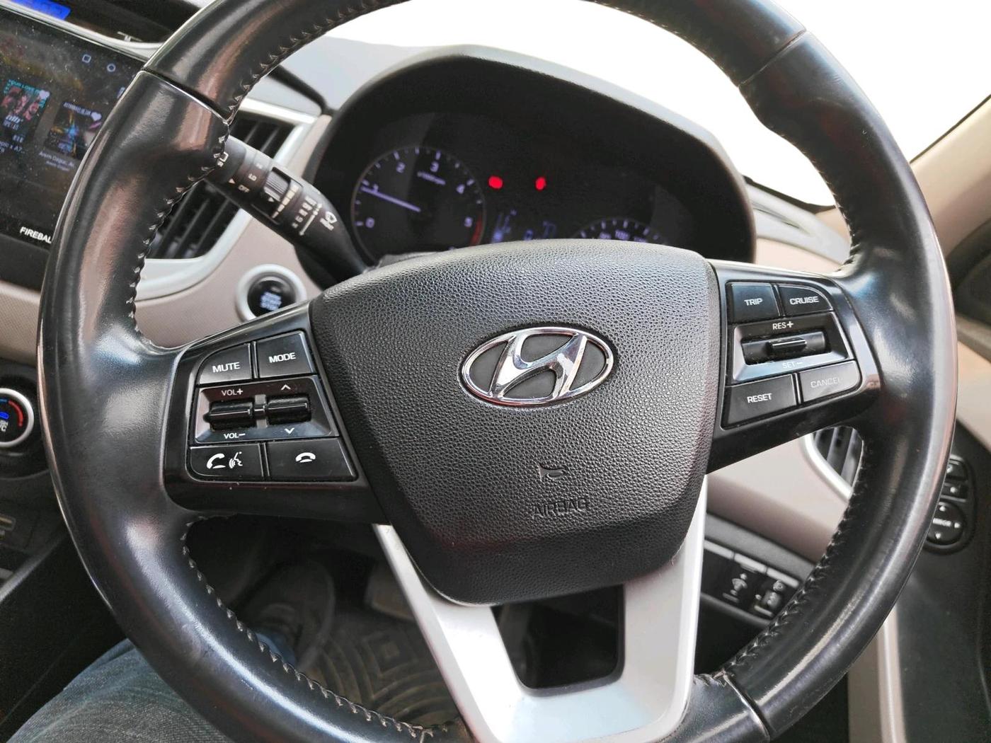 2018 Hyundai Creta SX AT 1.6 DIESEL, Diesel, Automatic, 1,07,290 km, interior