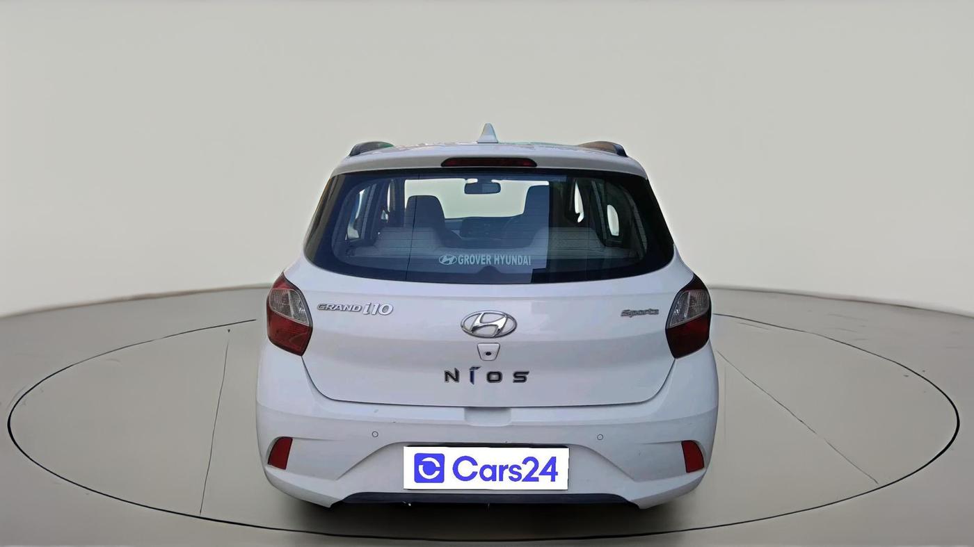 2022 Hyundai GRAND I10 NIOS SPORTZ AMT 1.2 KAPPA VTVT, Petrol, Automatic, 21,967 km, exterior