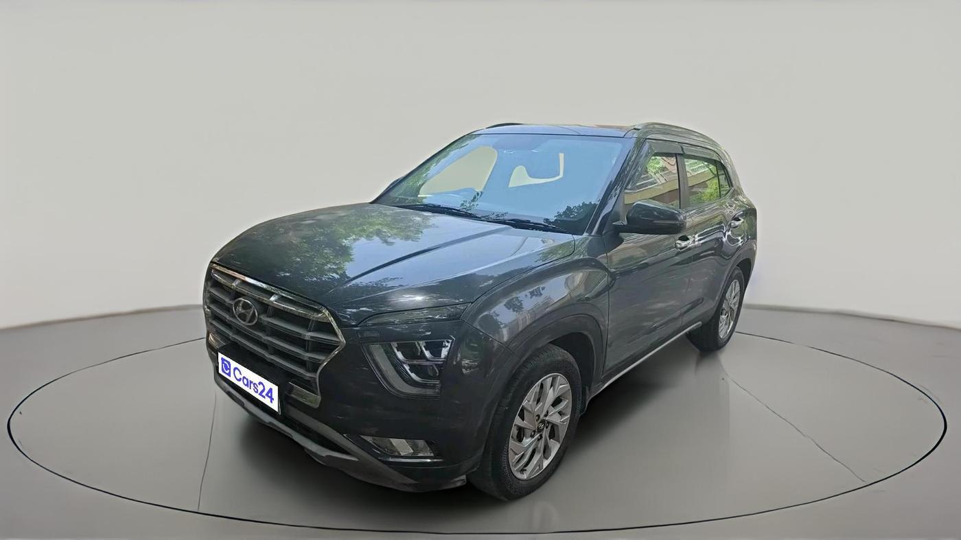 2022 Hyundai Creta SX IVT 1.5 PETROL, Petrol, Automatic, 76,591 km, exterior