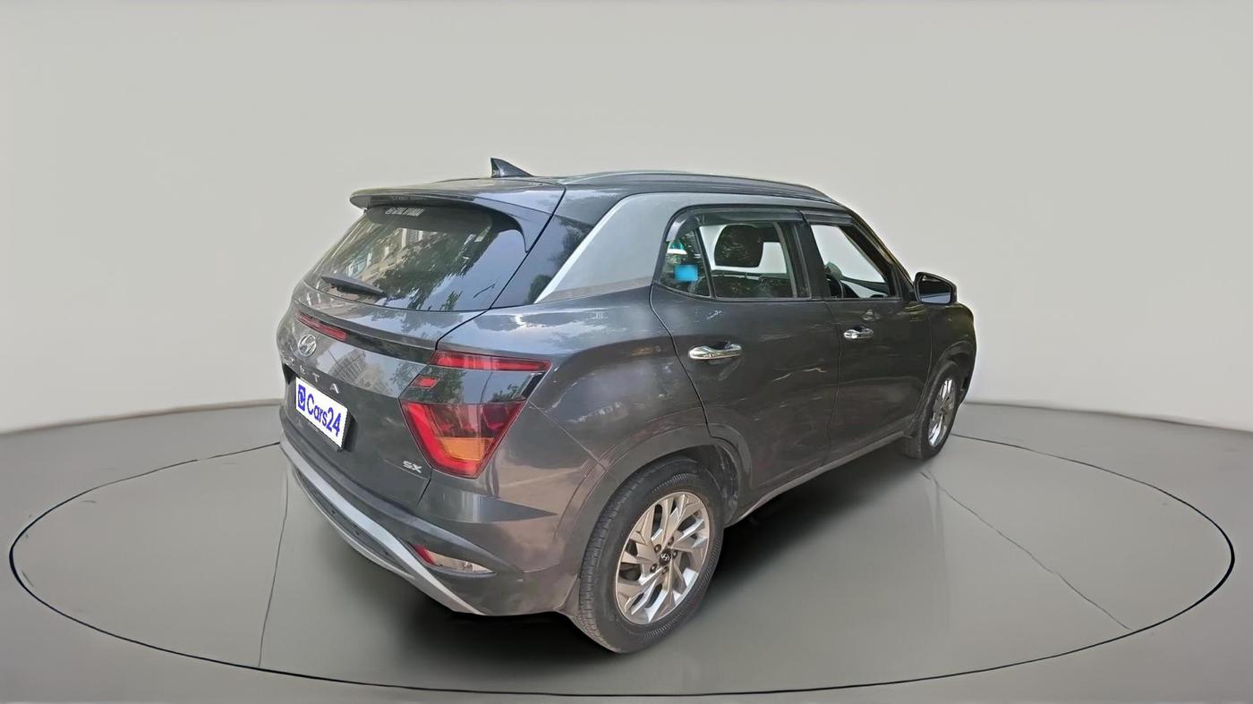 2022 Hyundai Creta SX IVT 1.5 PETROL, Petrol, Automatic, 76,591 km, exterior