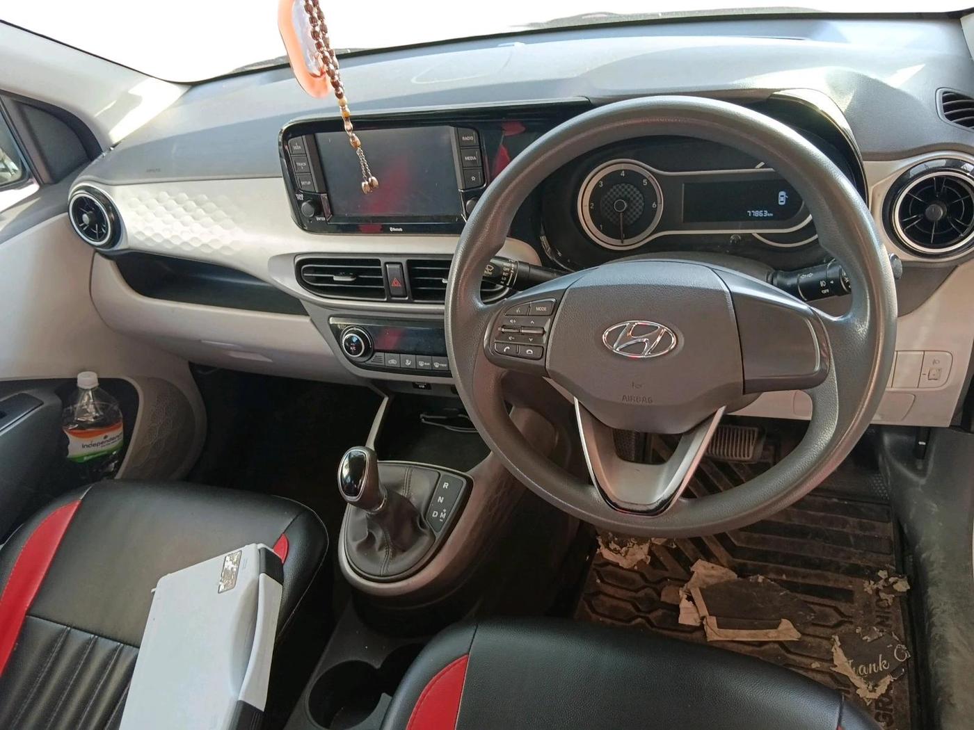 2020 Hyundai GRAND I10 NIOS SPORTZ U2 AMT 1.2 CRDI, Diesel, Automatic, 77,863 km, interior