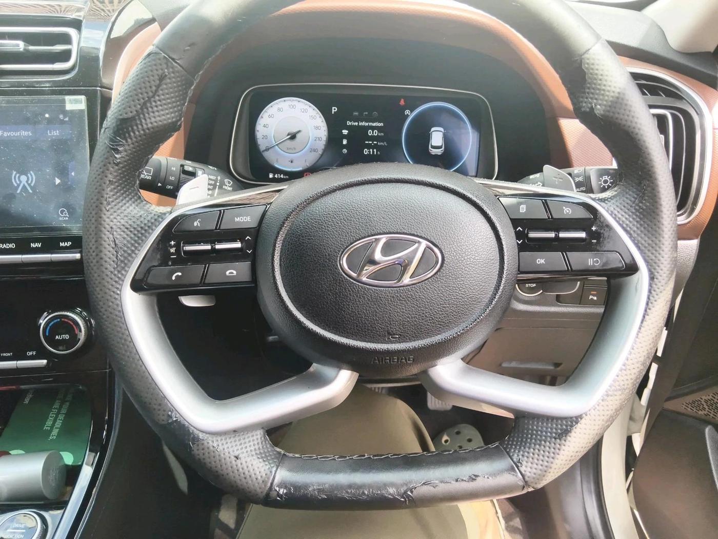 2023 Hyundai ALCAZAR 1.5 SIGNATURE (O) TURBO DCT 7, Petrol, Automatic, 37,716 km, interior