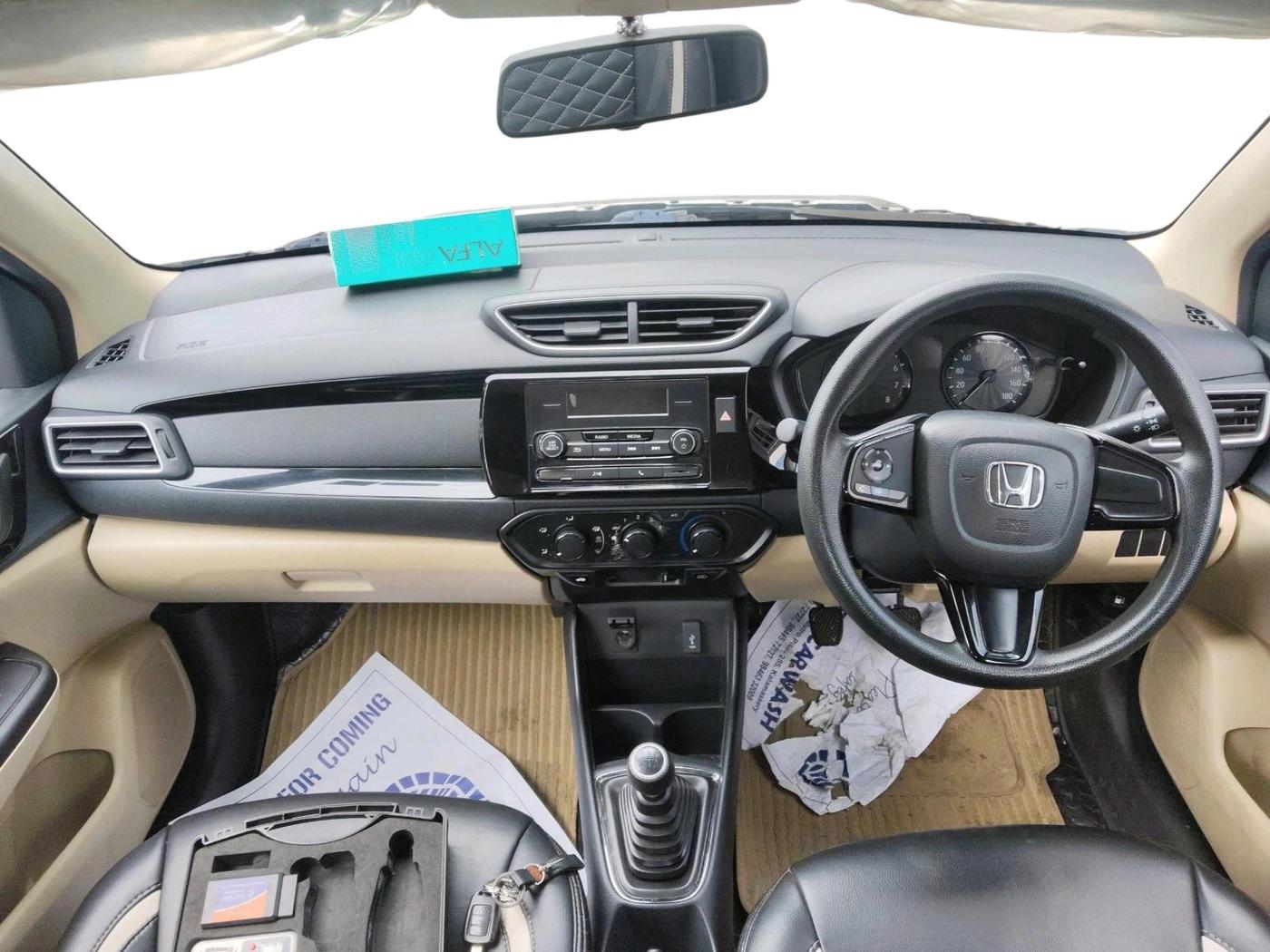 2020 Honda Amaze 1.2L I-VTEC S, Petrol, Manual, 23,975 km, interior