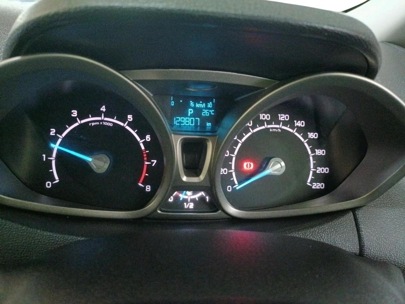 2015 Ford Ecosport TITANIUM 1.5L PETROL AT, Petrol, Automatic, 1,29,807 km, interior