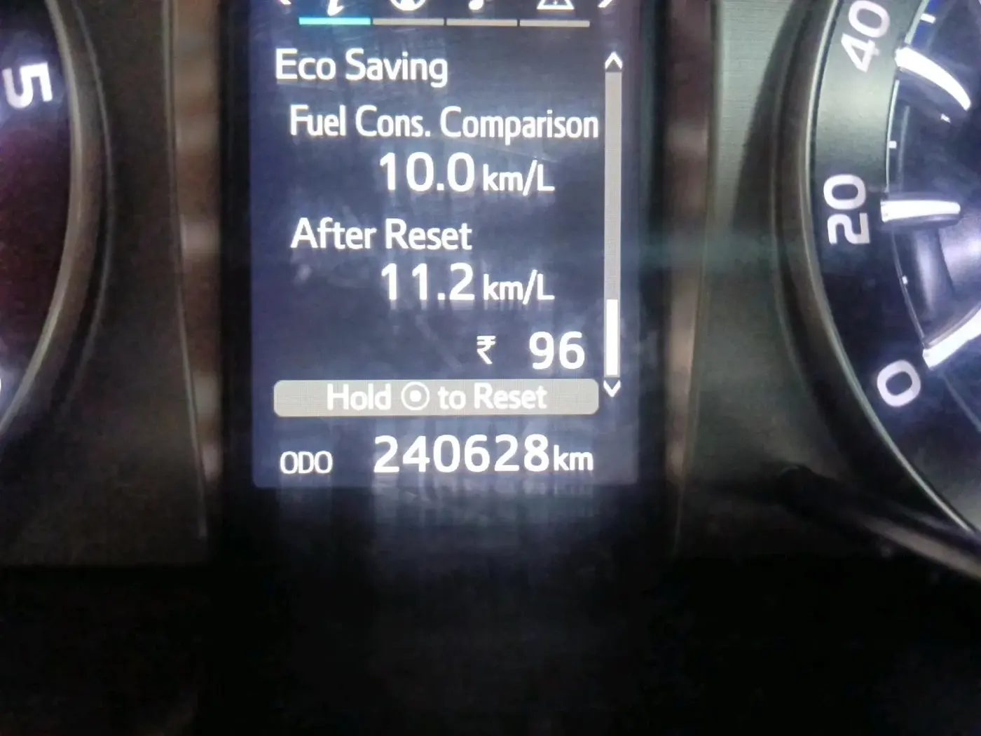 2017 Toyota Innova Crysta 2.4 VX 7 STR, Diesel, Manual, 2,40,628 km, interior
