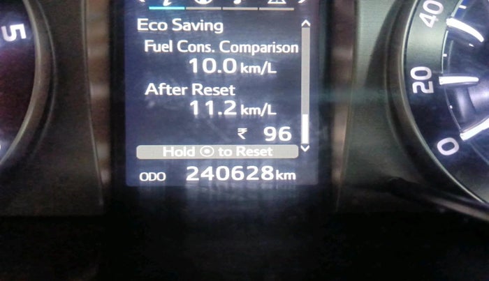 2017 Toyota Innova Crysta 2.4 VX 7 STR, Diesel, Manual, 2,40,628 km, interior