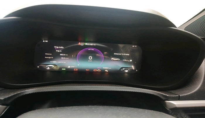 2023 Tata NEXON FEARLESS PLUS S 1.2 REVOTRON 6 MT DT, Petrol, Manual, 73,991 km, interior